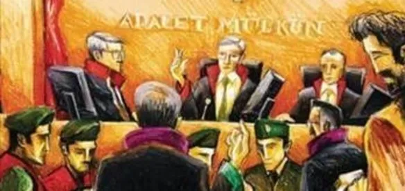 ERGENEKON DAVASI'NIN İLK DURUŞMASI SİLİVRİ CEZAEVİ İÇİNDEKİ ADLİYE'DE GÖRÜLMEYE BAŞLANDI