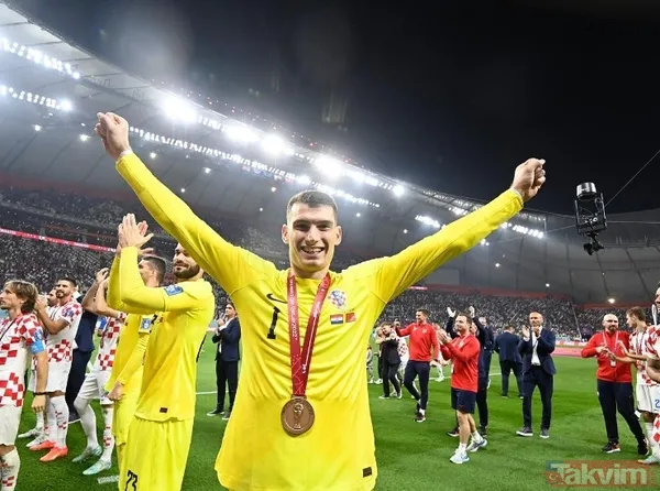 Fenerbahçe'nin 40 numarası Dominik Livakovic 7 senelik evliymiş! İşte 1 çocuk babası Livakovic'in eşi... - 7