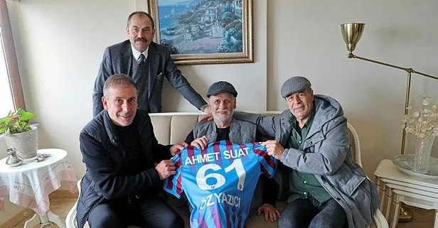 Trabzonspor’da Ahmet Suat Özyazıcı ziyaret edildi Yurttan ve dünyadan spor gündemi