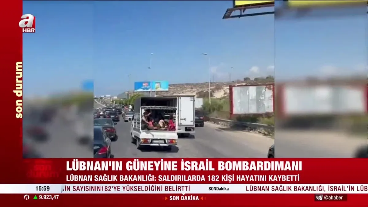 İsrail Tehdidi sonrası Lübnan’dan kaçış!