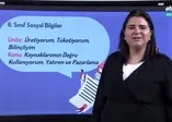 6. Sınıf Sosyal Bilgiler Dersi - Konu: Kaynaklarımızı Doğru Kullanıyorum, Yatırım Ve Pazarlama  - 31.03.2020 Salı
