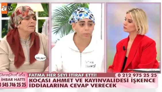 Fatma’nın hamilelik itirafı Esra Erol’a damga vurmuştu! ‘O çocuk Ahmet’ten değil’