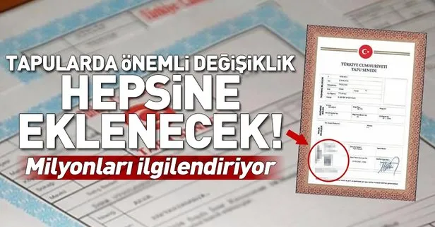 Tapularda QR kodu dönemi