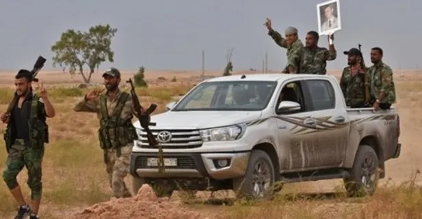 ABD'nin çekildi! Suriye ordusu Rakka'da