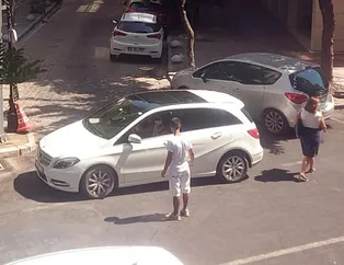 İzmir'de değnekçi terörü! Polis nöbet tutuyor