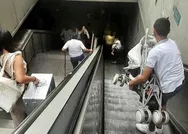 Son dakika: Taksim metrosunda bitmeyen çile! Yürüyen merdivenler çalışmıyor! Vatandaş isyanda