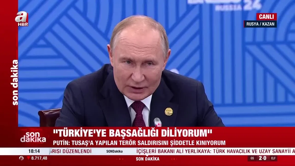 Putin: Ankara'daki saldırıyı kınıyoruz!