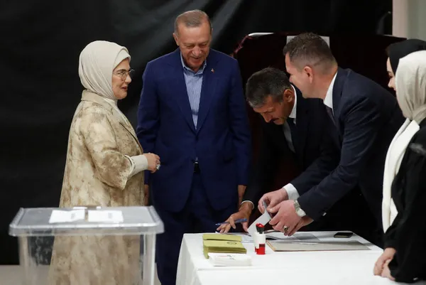 Türkiye sandık başında! Başkan Recep Tayyip Erdoğan oyunu kullandı-4