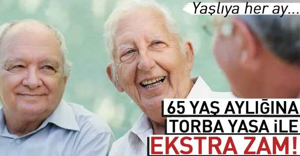 Yaşlıya her ay 543 lira