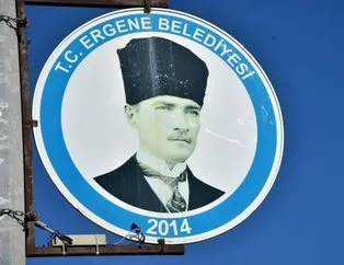 Atatürk tabelalarını kıran provokatör gözaltında