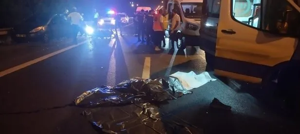 Ümraniye’de feci kaza!