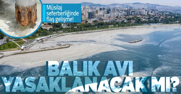 Marmara'da müsilaj seferberliğinde flaş gelişme! Balık avı yasaklanacak mı?