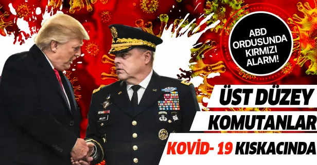 Son dakika: ABD Ordusunda kırmızı alarm! Genelkurmay Başkanı dahil birçok komutan Kovid-19 kıskacında...