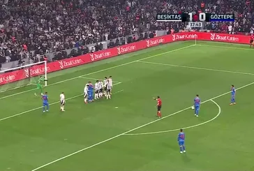 Gol: Romulo| Beşiktaş 1 - 1 Göztepe