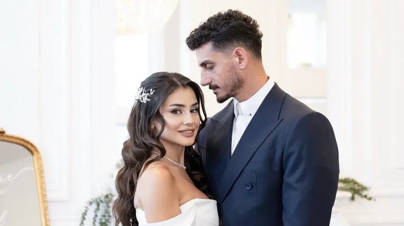 Hazal Çağlar ile Samet Akaydın evlendi! Görkemli düğüne ünlüler akın etti