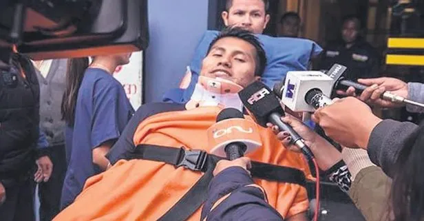 Erwin Tumiri Chapecoense'nin uçak kazasından sağ kurtulmuştu: Dün bir kazandan da kurtuldu