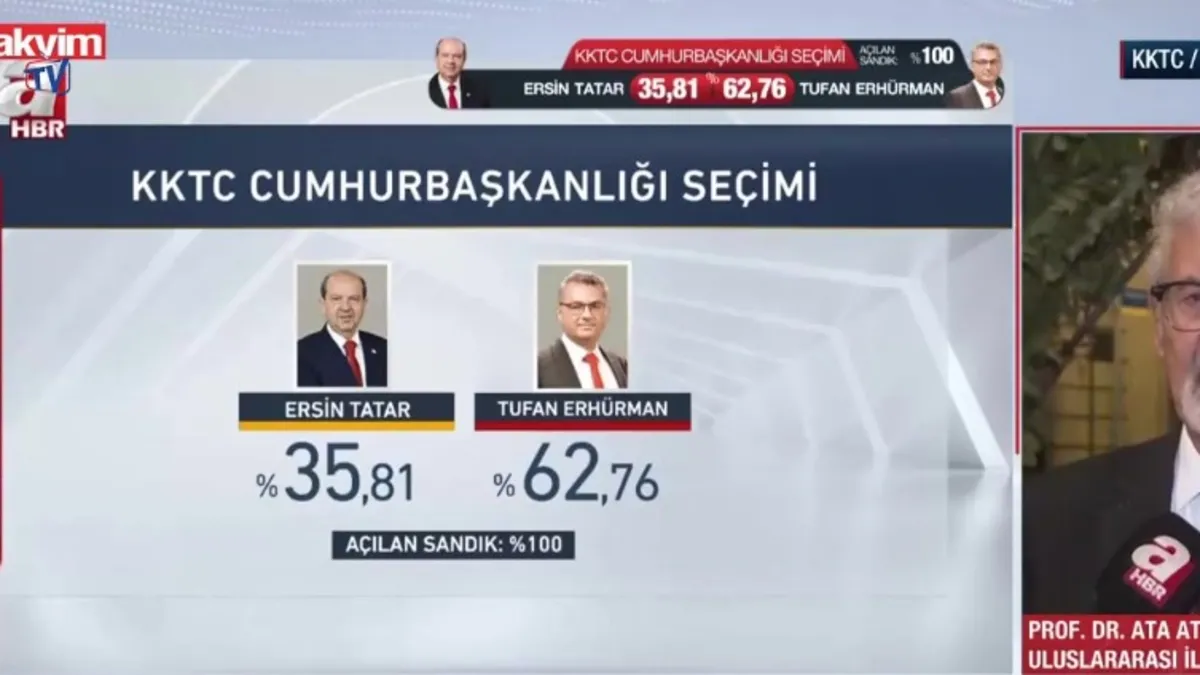 KKTC'nin yeni cumhurbaşkanı Tufan Erhürman