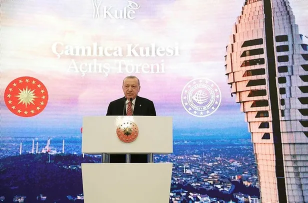 SON DAKİKA: Başkan Erdoğan'dan Çamlıca Kulesi'nin açılışında önemli açıklamalar-2