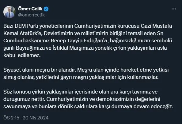 Diyarbakır Sur Belediyesi'nde Mustafa Kemal Atatürk ve Başkan Erdoğan'a hakaret eden DEM'li bölücü hakkında tutuklama kararı-5