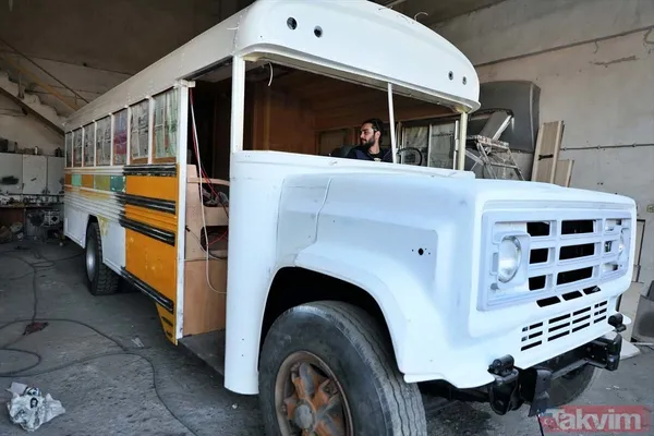 260 bin lira bütçeyle başladı! Şu ana kadar 600 bin lira harcadı! Samsunlu gezgin Kadir Mert'in hayali 'school bus' ile Nepal'e gitmek - 15