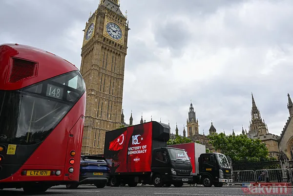 15 Temmuz Destanı, Londra sokaklarında anlatıldı: 'Victory Of Democracy' - 2