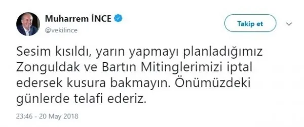 CHP'de liste krizinden sonra Muharrem İnce'den manidar açıklama-1