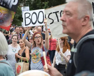 Trump Londra’ya hoş gelmedi!