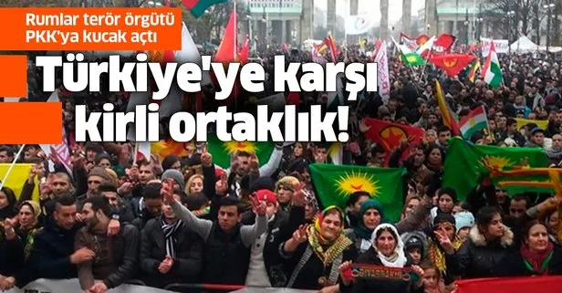 Türkiye’ye karşı kirli ortaklık! Rumlar terör örgütü PKK’ya kucak açtı