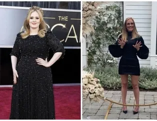Adele yeni haliyle ağızları açık bırakmıştı! Şimdi herkes Adele'e 45 kilo verdiren Sirtfood diyetinin peşinde