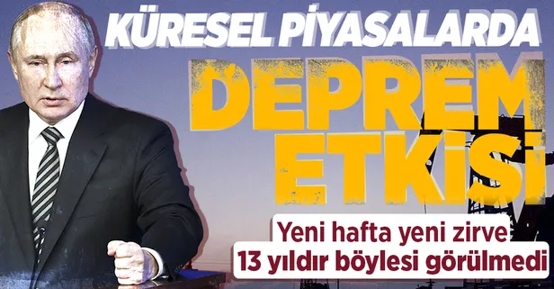 Rusya Ukrayna savaşı küresel piyasaları vurdu! Brent petrolün varil fiyatı Temmuz 2008'den bu yana en yüksek seviyede