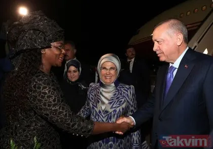 Başkan Erdoğan’ın 3 günlük Afrika turundan dikkat çeken kareler