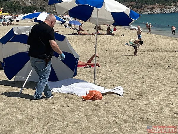 Alanya sahilinde şok olay! Güneşlenen Alman turist öldü - 3