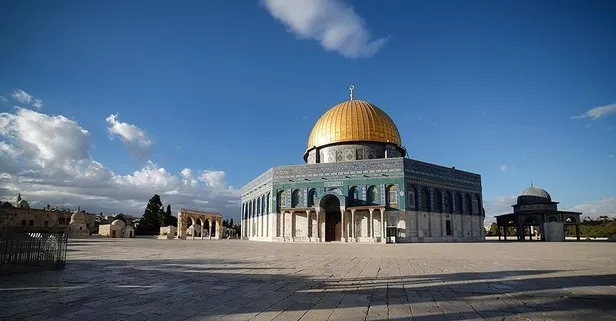 Filistin topraklarını gasbeden İsrailliler Mescid-i Aksa'ya baskın düzenledi! Kışkırtıcı turlar attılar