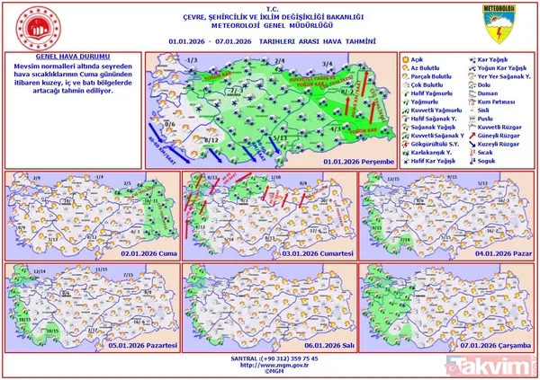 42 il sarı alarm listesinde! İstanbul’a dondurucu sürpriz: Bu gece kar yağacak mı? - 8
