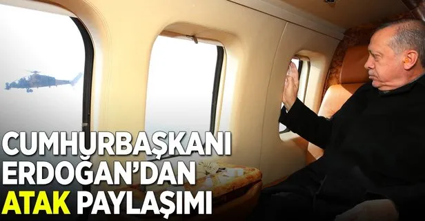 Erdoğan’dan ATAK paylaşımı