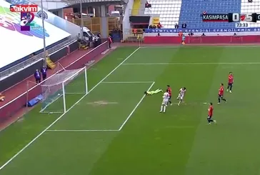 Kasımpaşa 0-5 Göztepe | Gol: Nazım Sangare