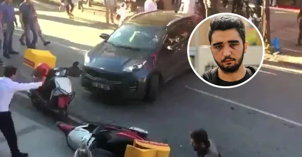 Bakırköy'de aracını vatandaşların üzerine sürmüştü! Kendini böyle savundu