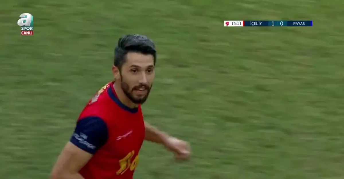 İçel İdman Yurdu Aslan Gök'ün Golüyle 1-0 öne geçti | Ziraat Türkiye Kupası