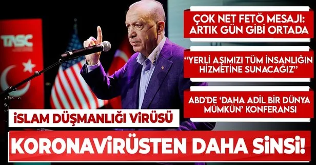 Son dakika: Başkan Recep Tayyip Erdoğan'dan ABD'de önemli açıklamalar