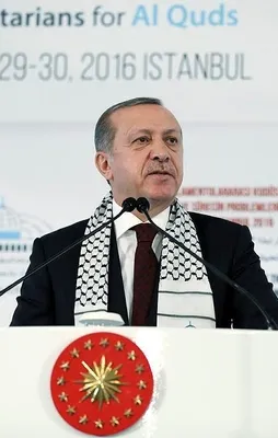 Cumhurbaşkanı Erdoğan'dan Filistin mesajı