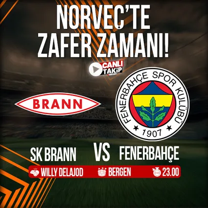 Fenerbahçe'nin Brann maçı ilk 11'i belli oldu