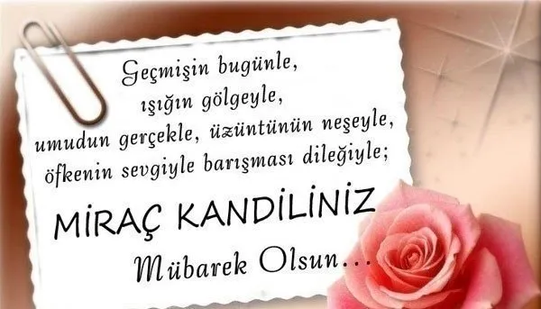 Miraç Kandili mesajları 2022! En güzel ve anlamlı, uzun ve kısa, resimli ve resimsiz Whatsapp, SMS Miraç Kandili mesajları, sözleri!-4