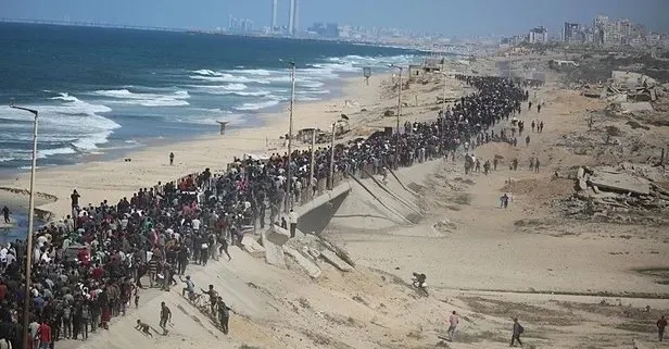 Soykırımcılar çekildi! Gazze'ye dönüş başladı