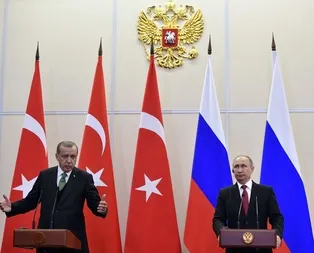 Erdoğan ve Putin ortak basın toplantısında