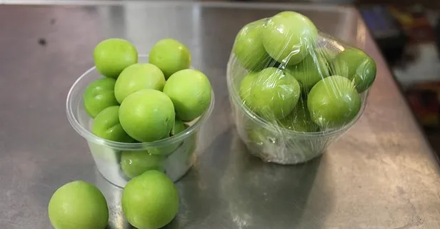 2-3 liraya kadar düşen yeşil eriğin fiyatı altınla yarışıyor