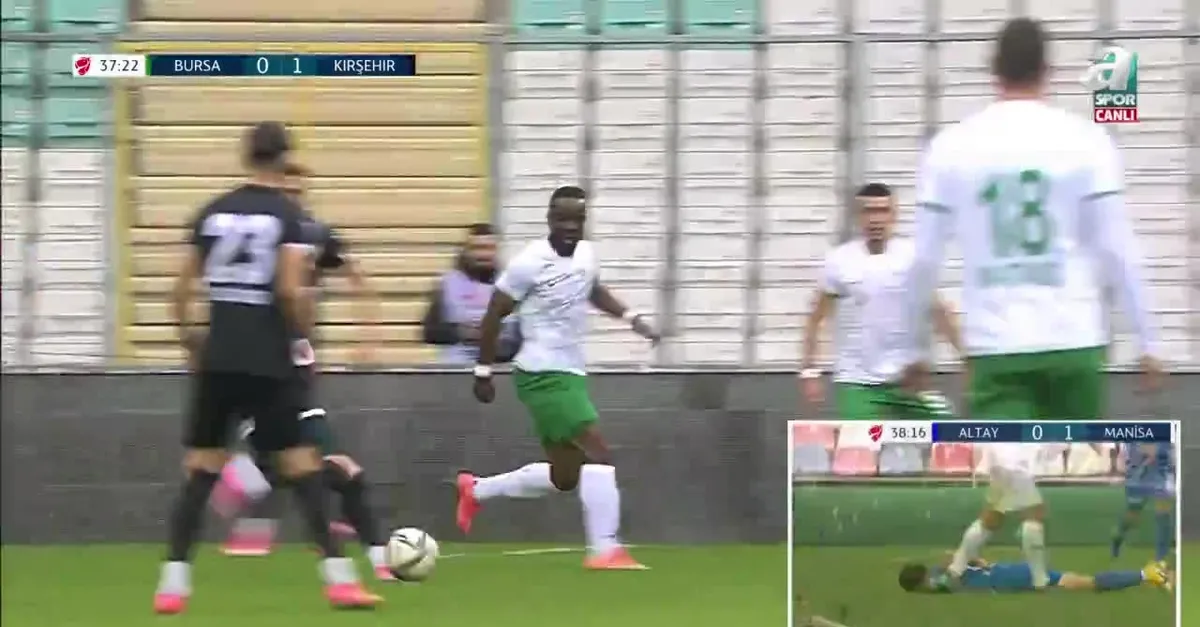 GOL | Bursaspor 0-1 Kırşehir Belediyespor