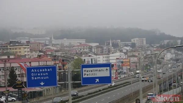 Trabzon uçak seferleri sis nedeniyle iptal edildi - 2