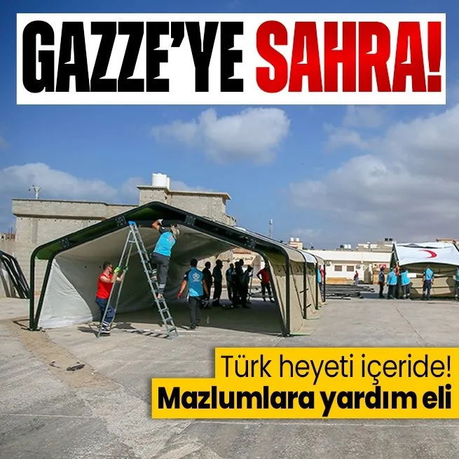 Türk heyeti Gazzede: Sahra hastanesi kurulacak!