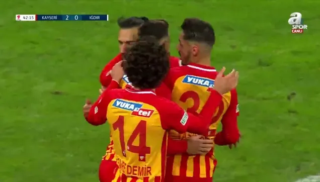 Kayserispor 2-0 Iğdır FK | Gökhan Sazdağı