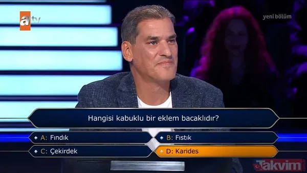 Kim Milyoner Olmak İster'de Kurtlar Vadisi sorusu geceye damga vurdu! Oktay Kaynarca'ya Süleyman Çakır sürprizi: Stüdyoda nostaljik dakikalar - 38